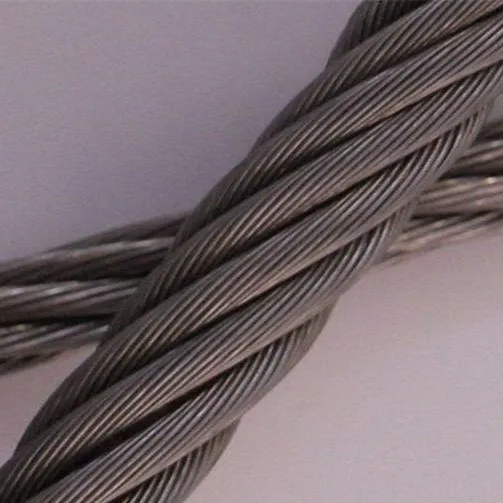 6*12+7FC galvanized steel wire rope for Marine