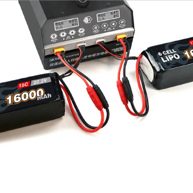 HEREWIN 6s Дрон зарядное устройство PC1080 imax b6ac 80 Вт rc lipo battery balance charger