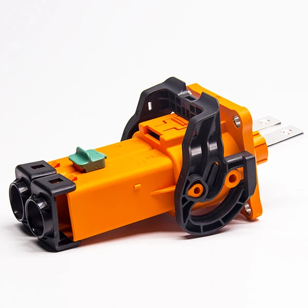 
EV Car HVIL 2Pin 200A пластиковая оболочка штепсельная вилка и розетка с шиповым наконечником разъем для электромобиля MCU PDU 