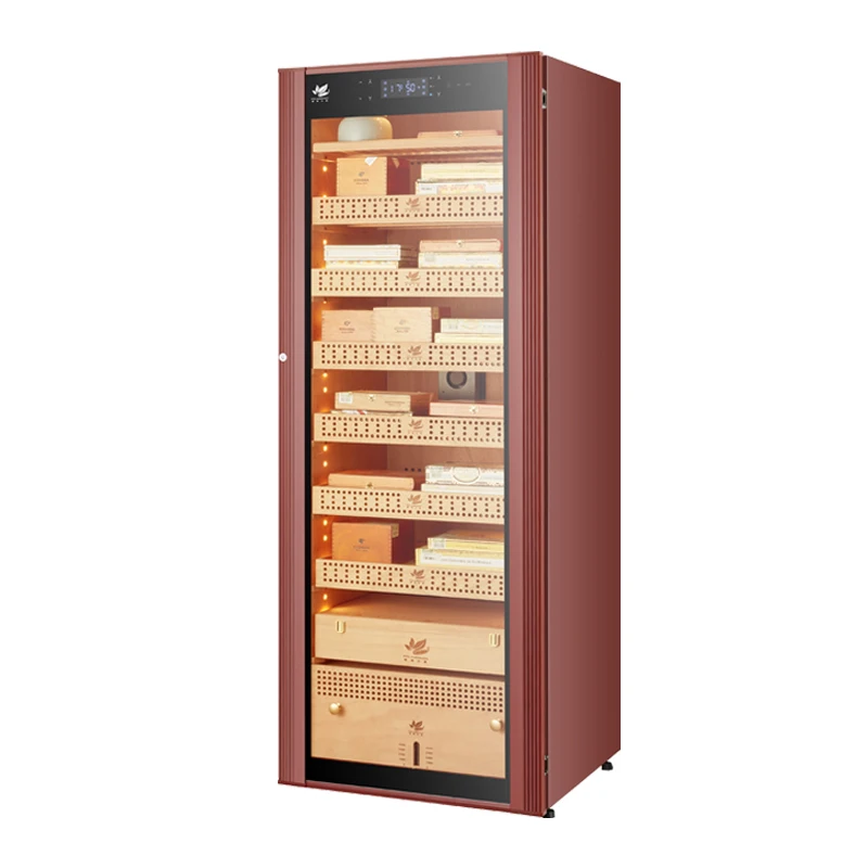 Factory Direct Price Newly 3000 Count High-end Cigar Humidor Temperature and Humidity Controlled Cigar Cabinet