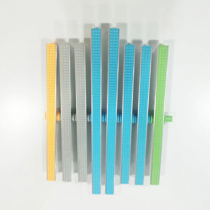 Customize Colourful Overflow Pool Grating Swimming Pool Gutter Grating