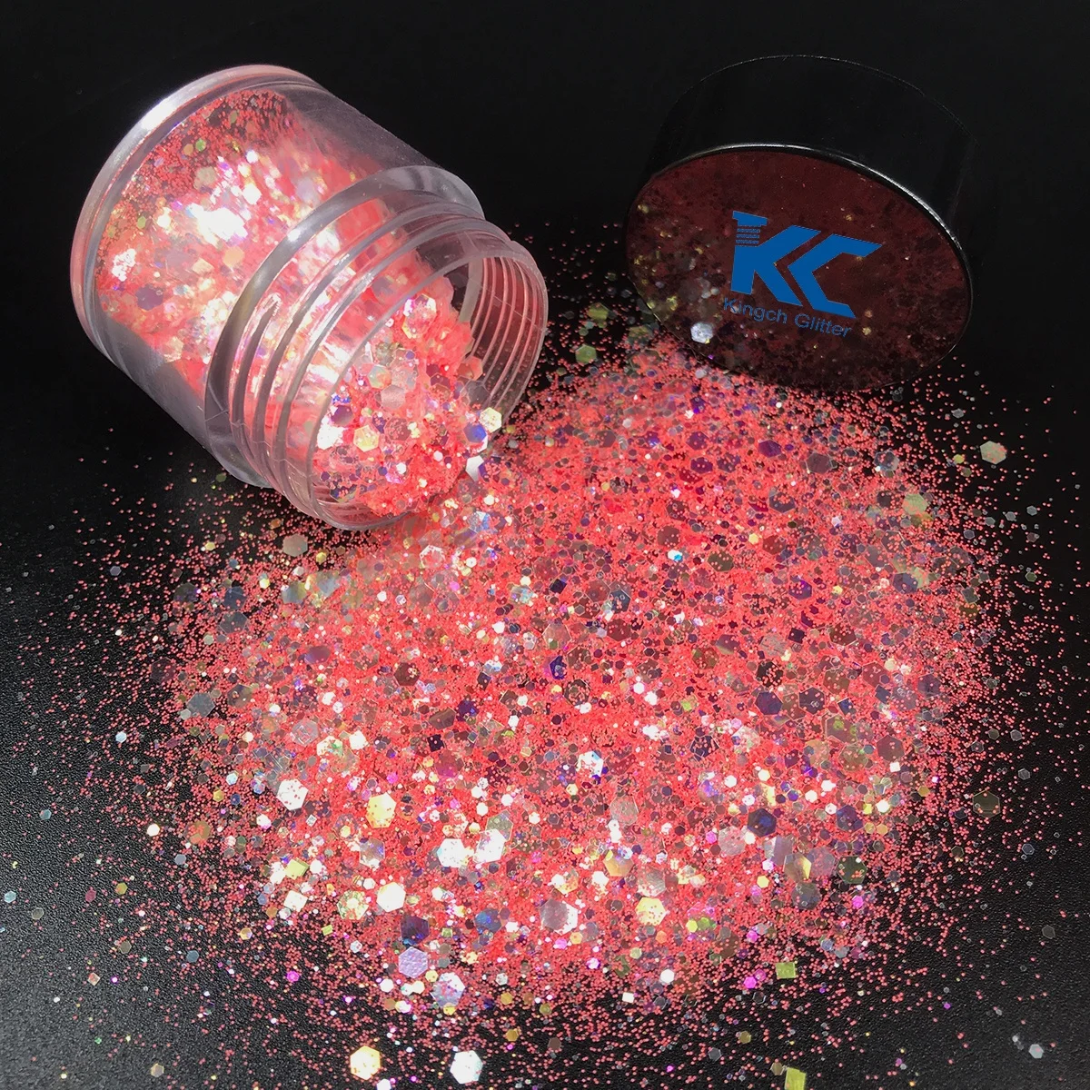 Holographic Chunky Glitter Sequins Craft Opal violet chunky glitter Flakes for Resin Tumblers Slime Nail