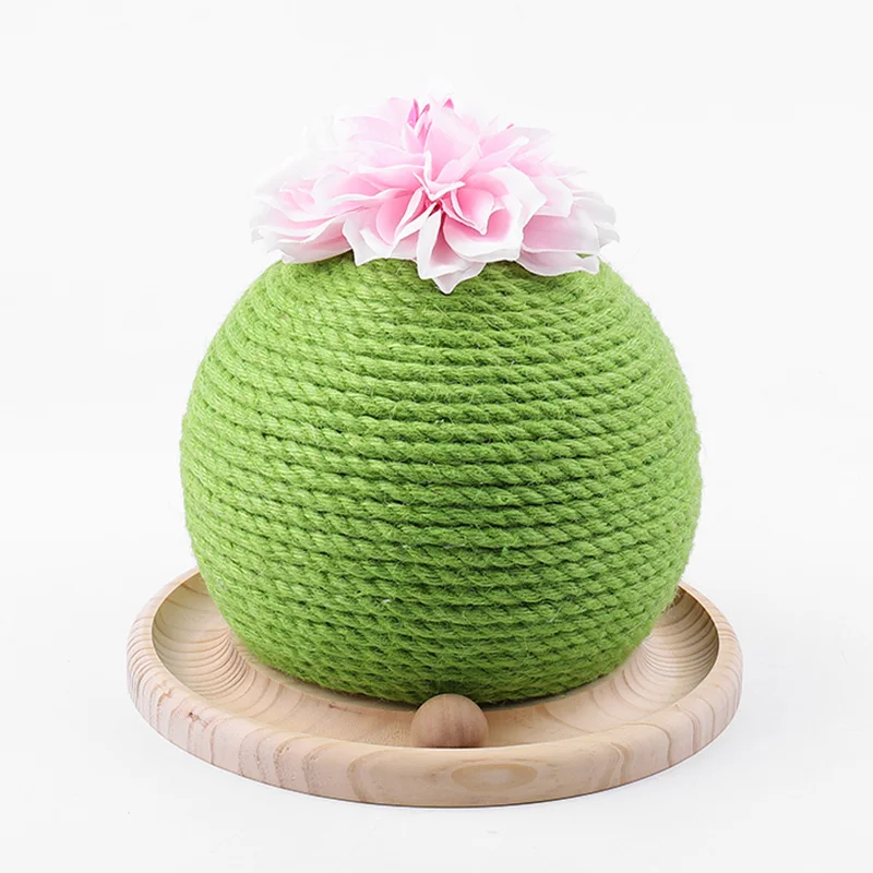 
2019 New Cat Scratcher Place Catnip Sisal Cat Scratching Post Ball 
