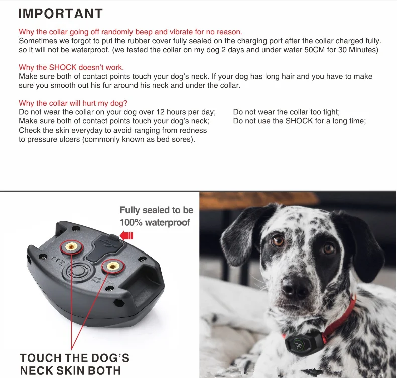iPetDogNew design new best price good electric shock self defense with high quality