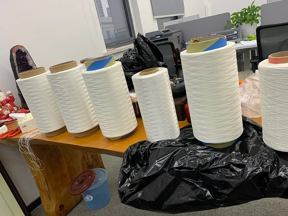 100% polyester thread high strength for rubber hose oil hose