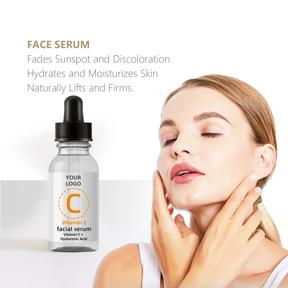 Oem Glowing Anti Aging Tru Skin Vitamin C  Turmeric  Rice Whitening  Skin Care Arbutin Serum