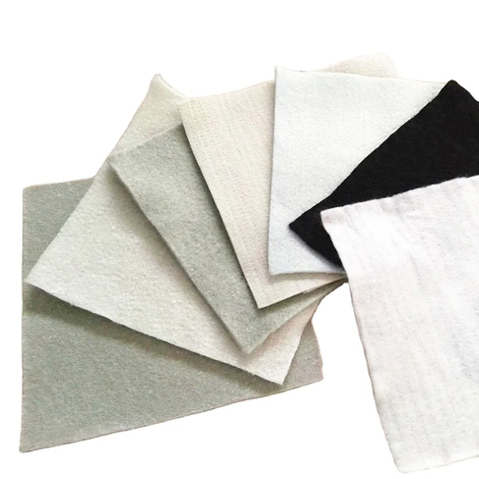 Road Reinforced Geotextile Fabric high strength PP Needle Punch Non Woven Geotextiles 200gr/m2