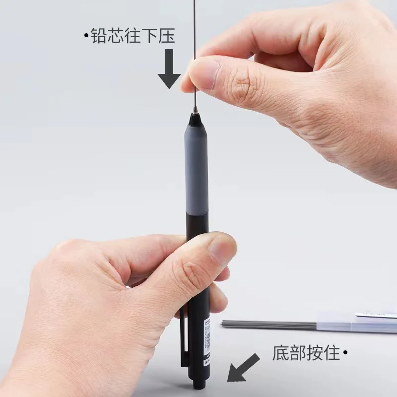 Hot selling school students practice automatic pencil stationery 0.7MM/0.5MM