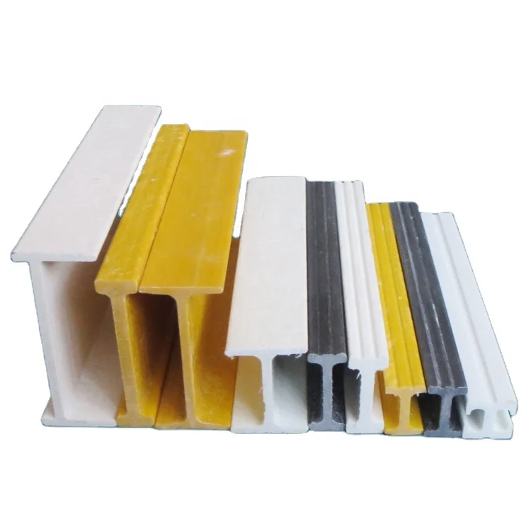 Export Top Quality Fiberglass Pultrusion i Beam Products GRP i Beam