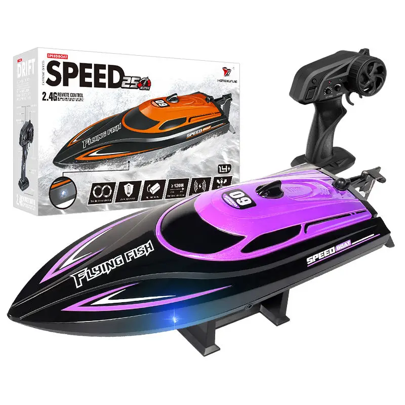 SINC090 2.4G RC Mini Boat Remote Controlled 180 Degree Flip 25KM/H Electric RC Boat Ship For Pools, Lakes and Outdoor Adventure