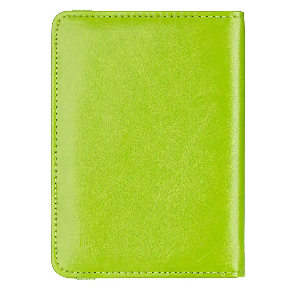 Custom Creative Passport Holder Cover With 3D Metal Badge - RFID Blocking Leather Passport Wallet And Case For Family