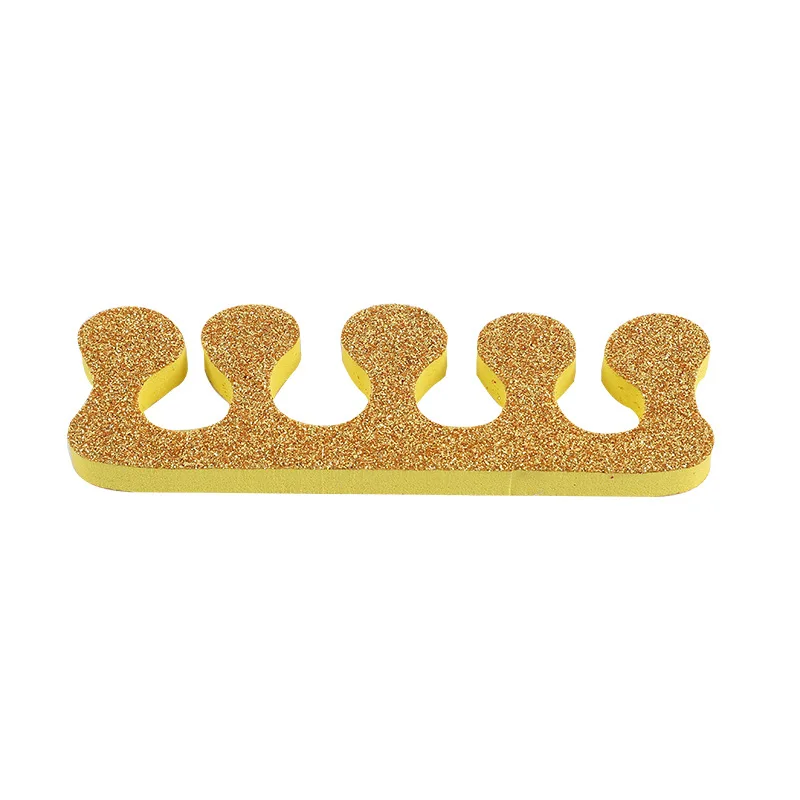 4-Holes Minimalist Style Soft Sponge Nail  Separator Glitter Nail Polishing Anti Touch  Manicure Pedicure  tools