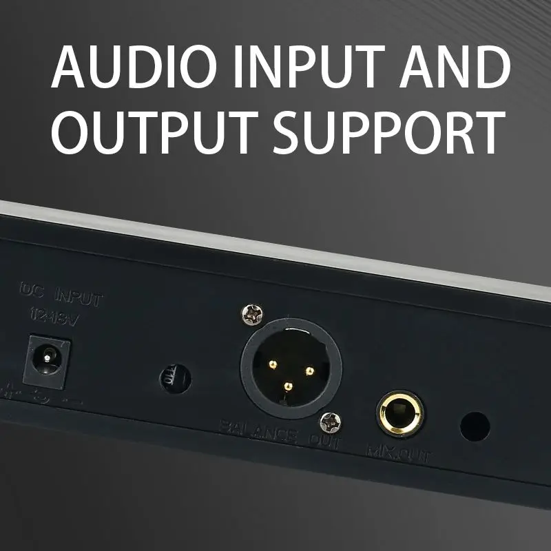 remotely available uhf 2 handheld wireless microphone system