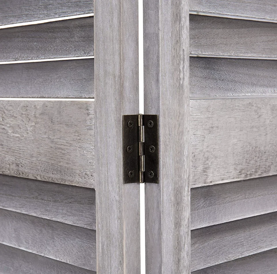 Best Choice Products Style Wood Folding Freestanding Room Divider Privacy Screen for Living Room