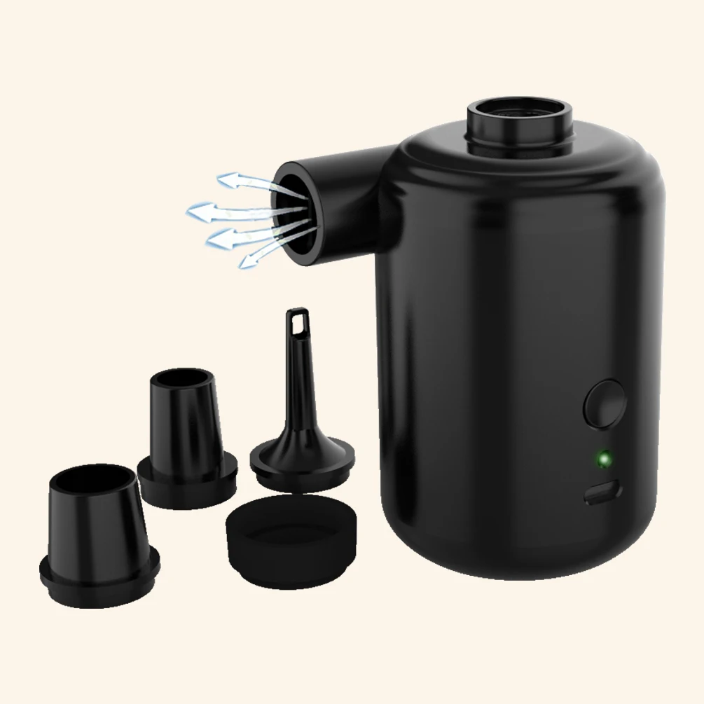 Patent model New design USB air electric storage bag pump for boat outdoor camping mattress