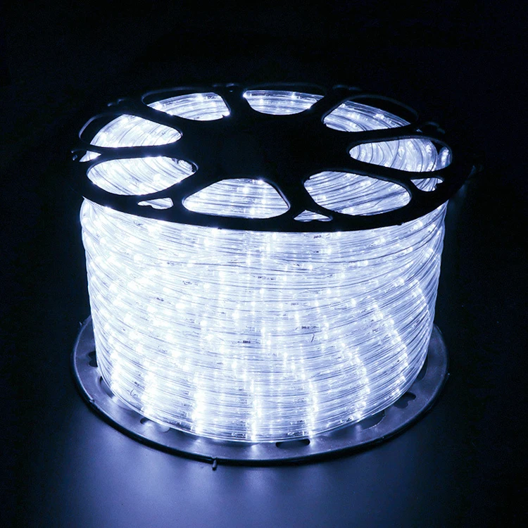 Outdoor Led Rope Lights Fairy Lights Garden Landscape Led Strip Light PVC 30 Christmas Luces Led 80 Warm White 30 Pcs 1100 500