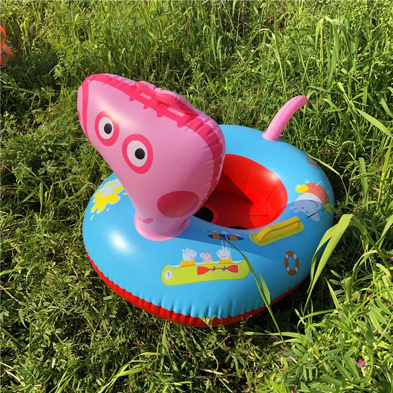 In stock water ring different funny animal inflatable swim seat swim ring for kids