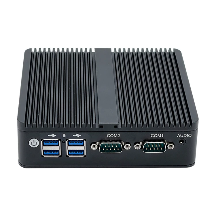 Mini Pc Win10 Business Usb Hd+mi Cloud Computing Fanless Mini PC Intel Mini PC Fanless Industrial Desktop Computer