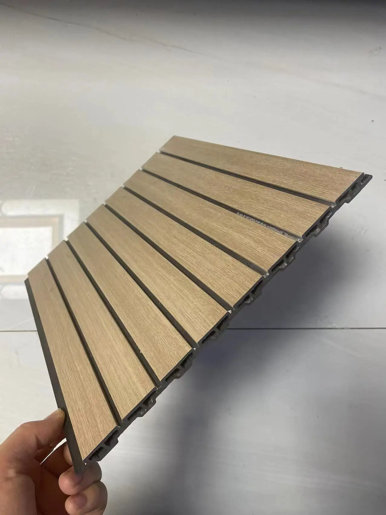 Decor Interior Fluted Wood Sound Proof Wall Panel Wpc Wall Panel Acoustic Panel