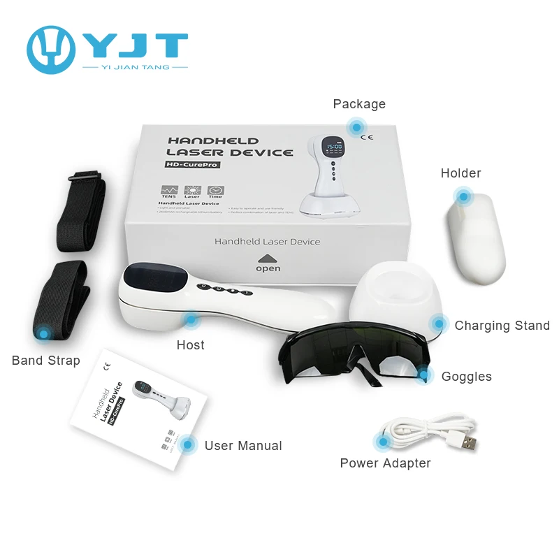 Handheld Physical Therapy Equipment Laser for Convenient Use