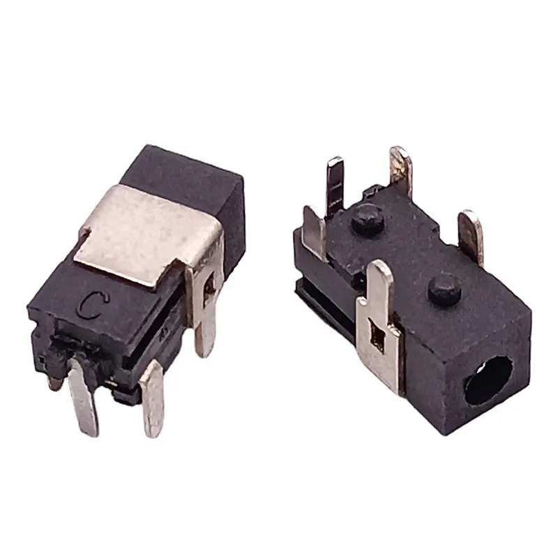 DC-011A black 5-pin 2.5*0.7mm DC power jack socket connector dc011