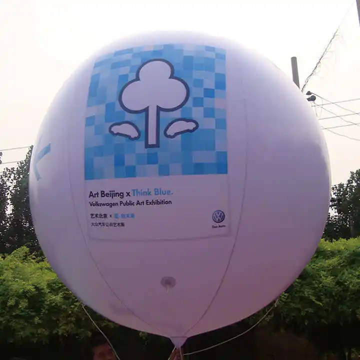 Hot Sale Customized Advertising OEM Logo Balloons Large Inflatable Helium Balloon with high quality