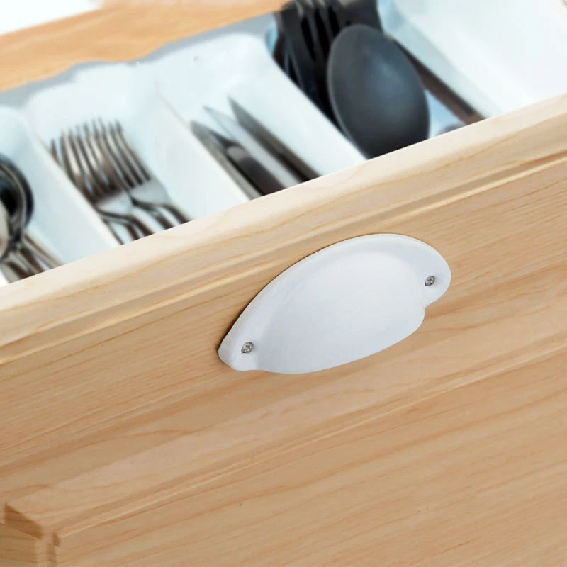 lower price shell handle different iron or aluminum drawer handles