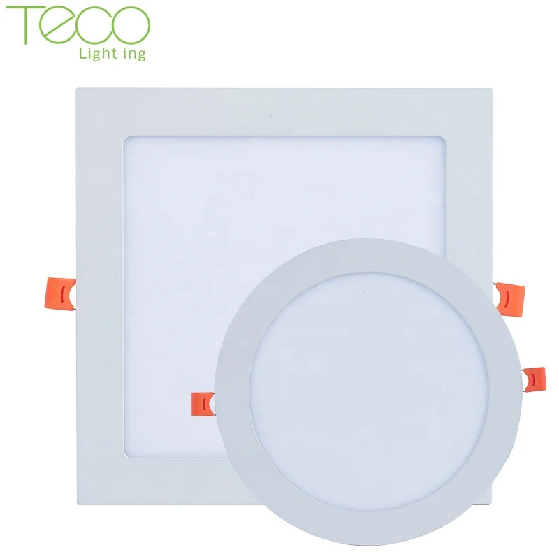 
Modern aluminum home ip44 ce rohs classroom 6w 9w 12w 15w 18w 24w 3w ultra thin square panel light led 