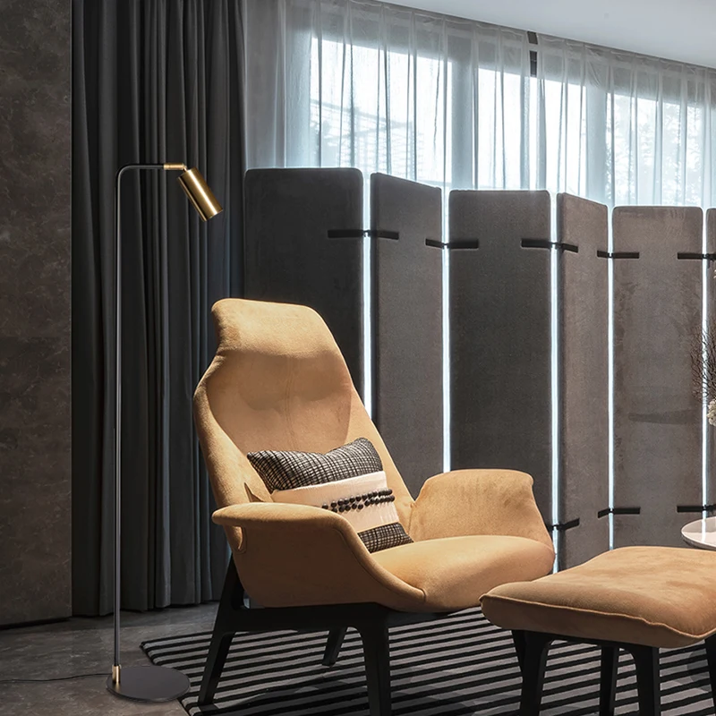 Hot modern creative living room floor lamp GU10  Nordic bedroom bedside decorative hotel floor lamp