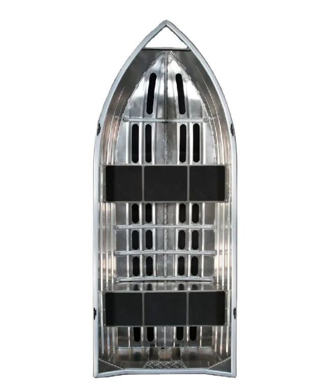 3.65 m 12 ft CE Certificated All-welded Small Aluminum 5052 Speed Boat V Hull Boat with Portable Seats