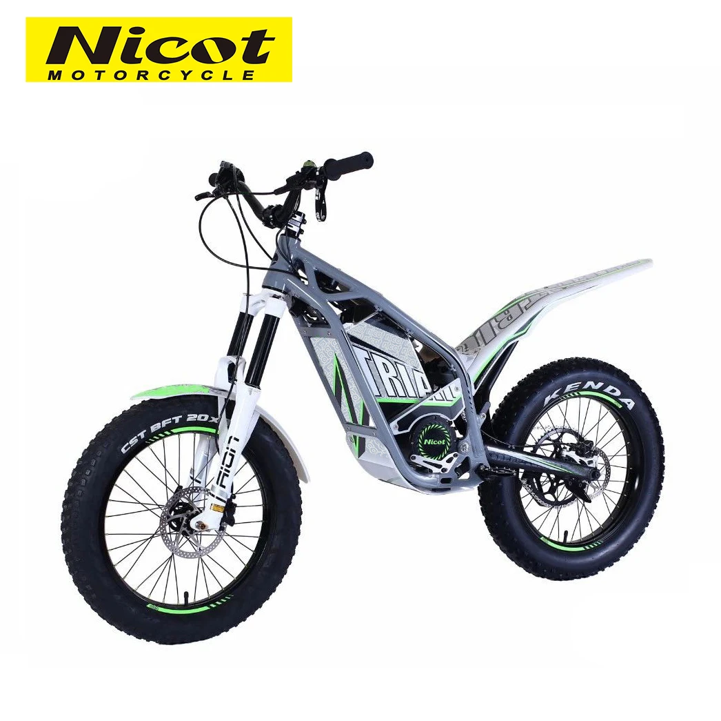Nicot Electric Trial Bike Fun Bike 3800W Electric Pit Bike For Tricks And Stunts High Quality Cheap