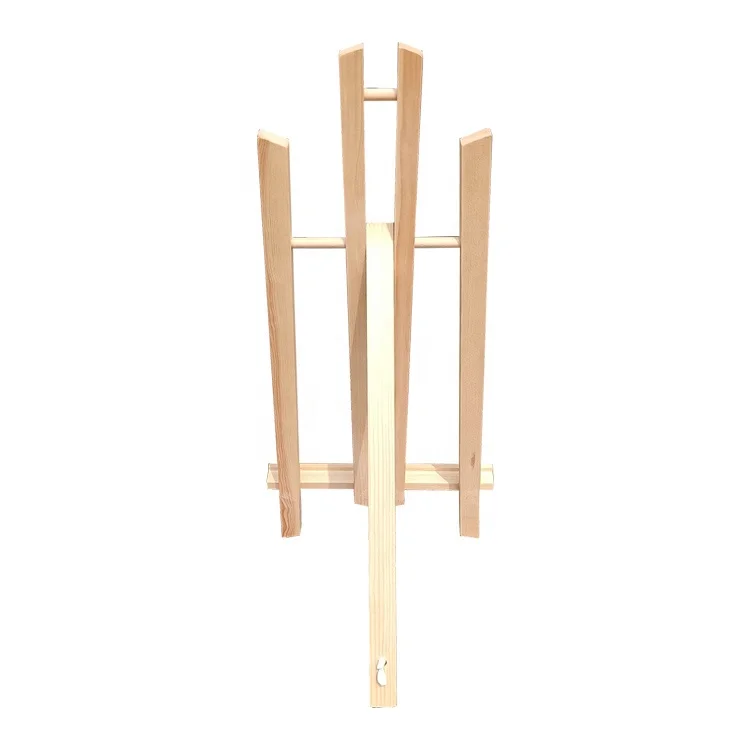 Wood Display Small Easel Artist Painting Party Tripod Easel Tabletop Holder Stand For Canvases Crafts Wooden House Decoration