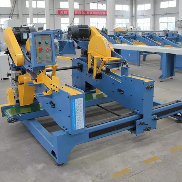 450mm Double Saw Blade Wood Planks Cross Cutting Machine