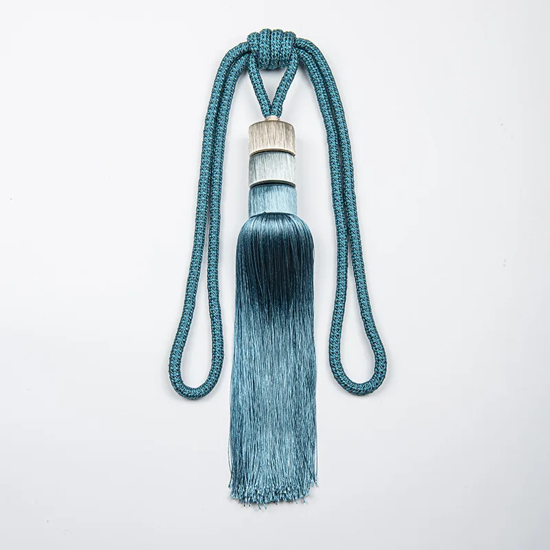 Новый дизайн домашняя декоративная занавеска ручной работы с кисточками для штор