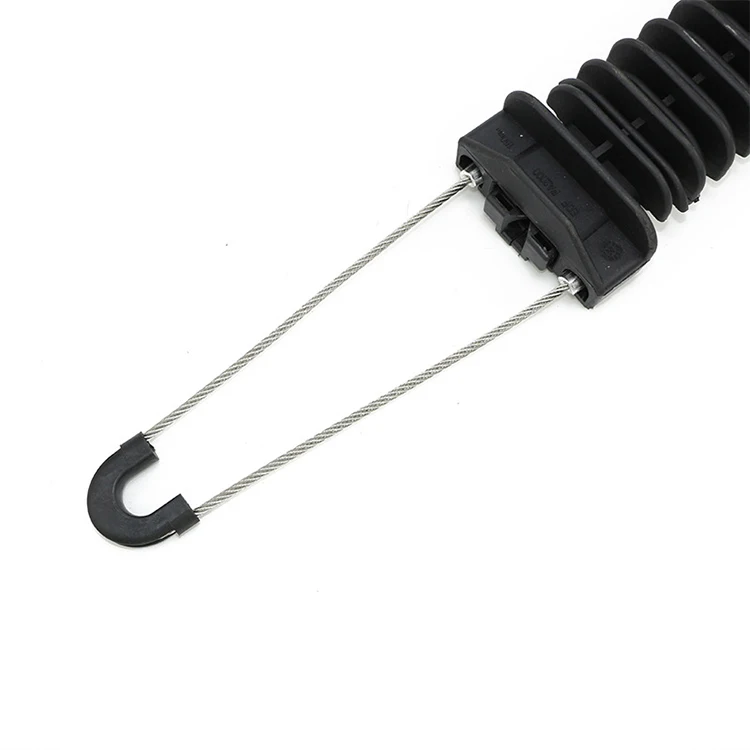 aerial strain cable hanging tension clamp anchor ADSS Plastic Clamp For 100m span tension anchor clamp pa1500 pa2000 pa3000