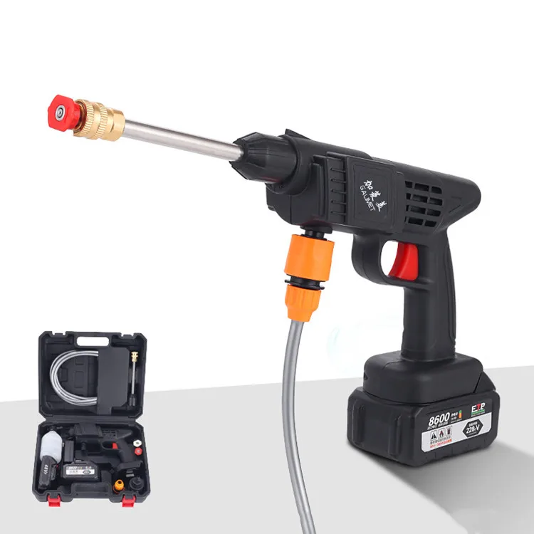 Hot sale Home Cleaning Adjustable Washing Electric Water Spray Gun High Pressure Car Wash Water Gun set