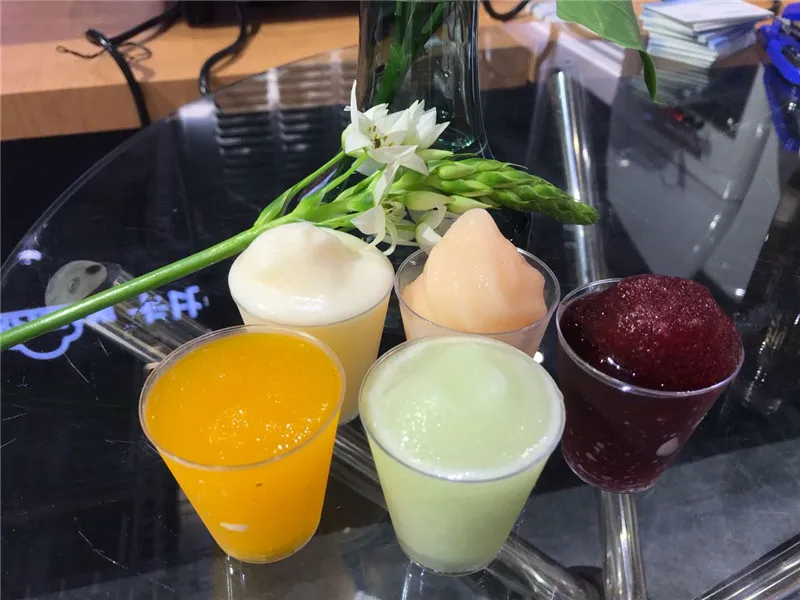 professionally making margarita granita slush machine