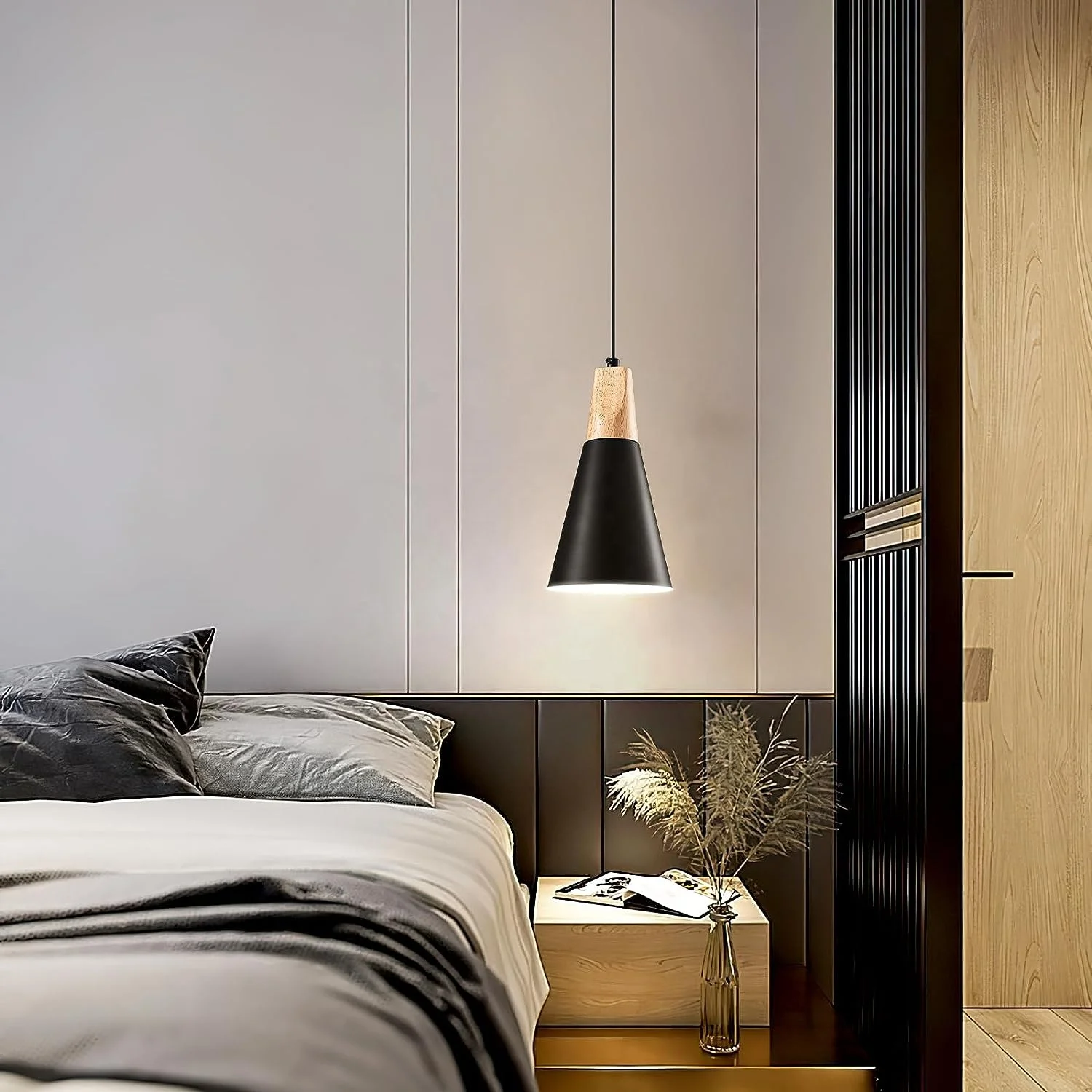 American vintage country style chandelier black adjustable kitchen island lighting led hanging light