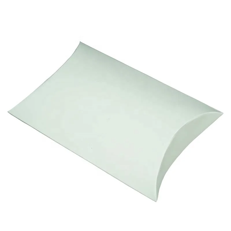 Wholesale Custom logo design  box luxury  paper cardboard  Gift kraft pillow gift box wig pillow box packaging