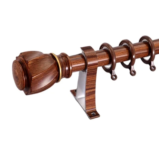 Superior Quality Wooden Curtain Rod,Curtain pole track