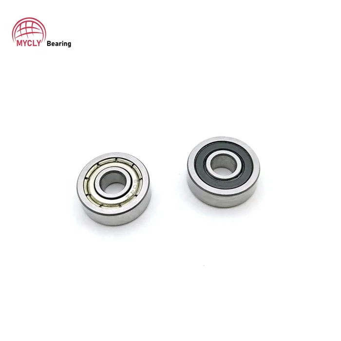 4x13x5mm 624 Open Miniature Ball Bearings 624-2RS 624-ZZ Radial Bearing