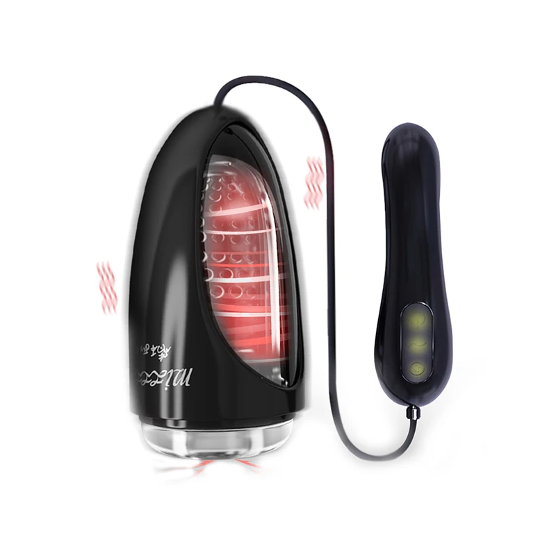 Automatic Electric Male Msturbator Cup Sex Toys Heated Penis Sucking Massager Masturbator Vibrator