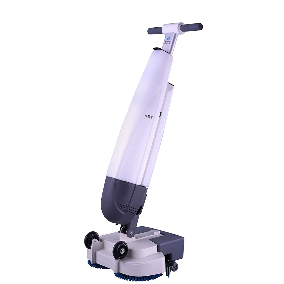 Dual Brush Floor Scrubber for Hotels and Shops Vacuum Clean Sweeper for Factory Use Tool for Commercial Settings