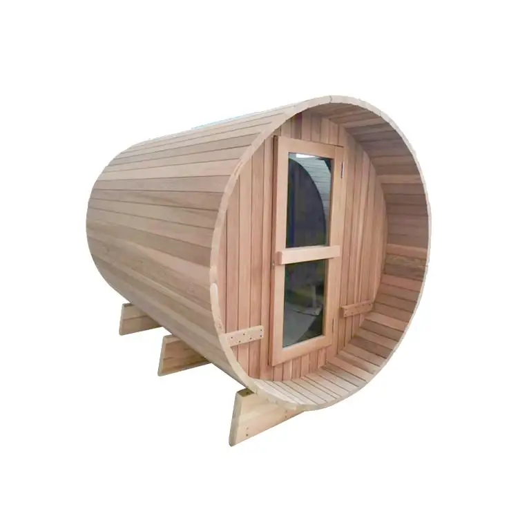 Уличная сауна бочка Деревянная Сауна