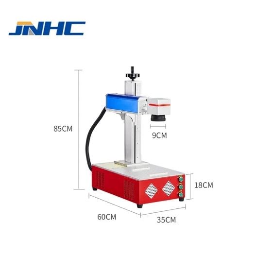 Industrial DAJA S3 Laser Marking Machine Metal Fiber Laser Printer Laser Engraving Machine With 20W 30W 50W