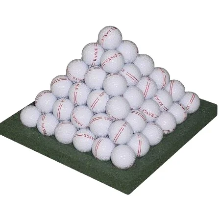 Factory Direct Bulk Wholesales Golf Practice Ball Blank White Custom Logo Urethane Cover Match Golfball