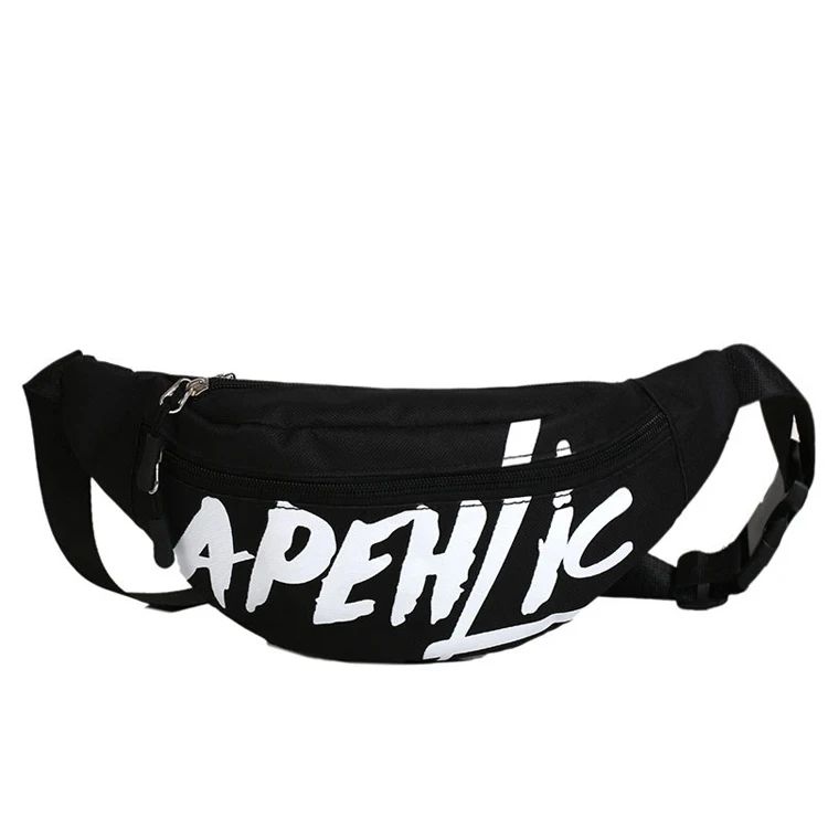 
Free Sample Wholesale Custom Logo Modern Design Outdoor Bum Bag Fanny Pack Waist Bag for Men Women 