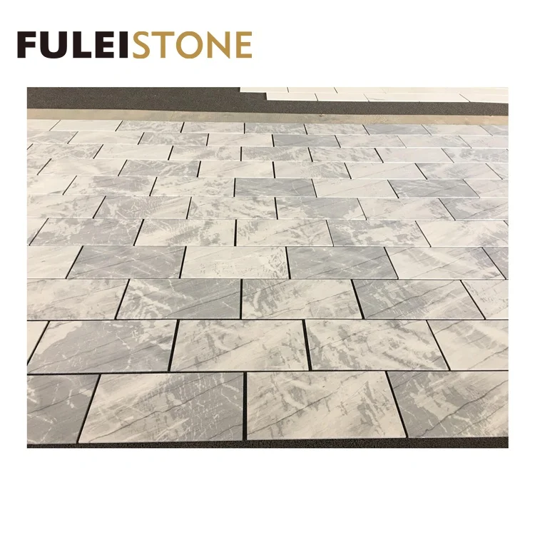 Good quality Elba Grey Marble 1cm thick thin stone