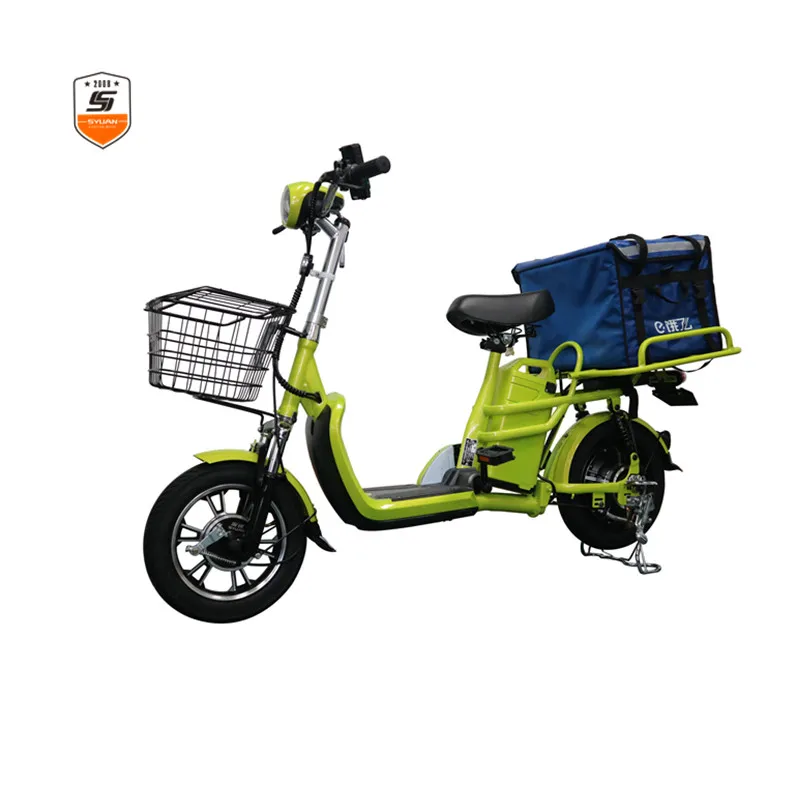 2021 Best Wholesale Cheap 350W Cargo Electric Bike Delivery Electrical Bicycle for Sell