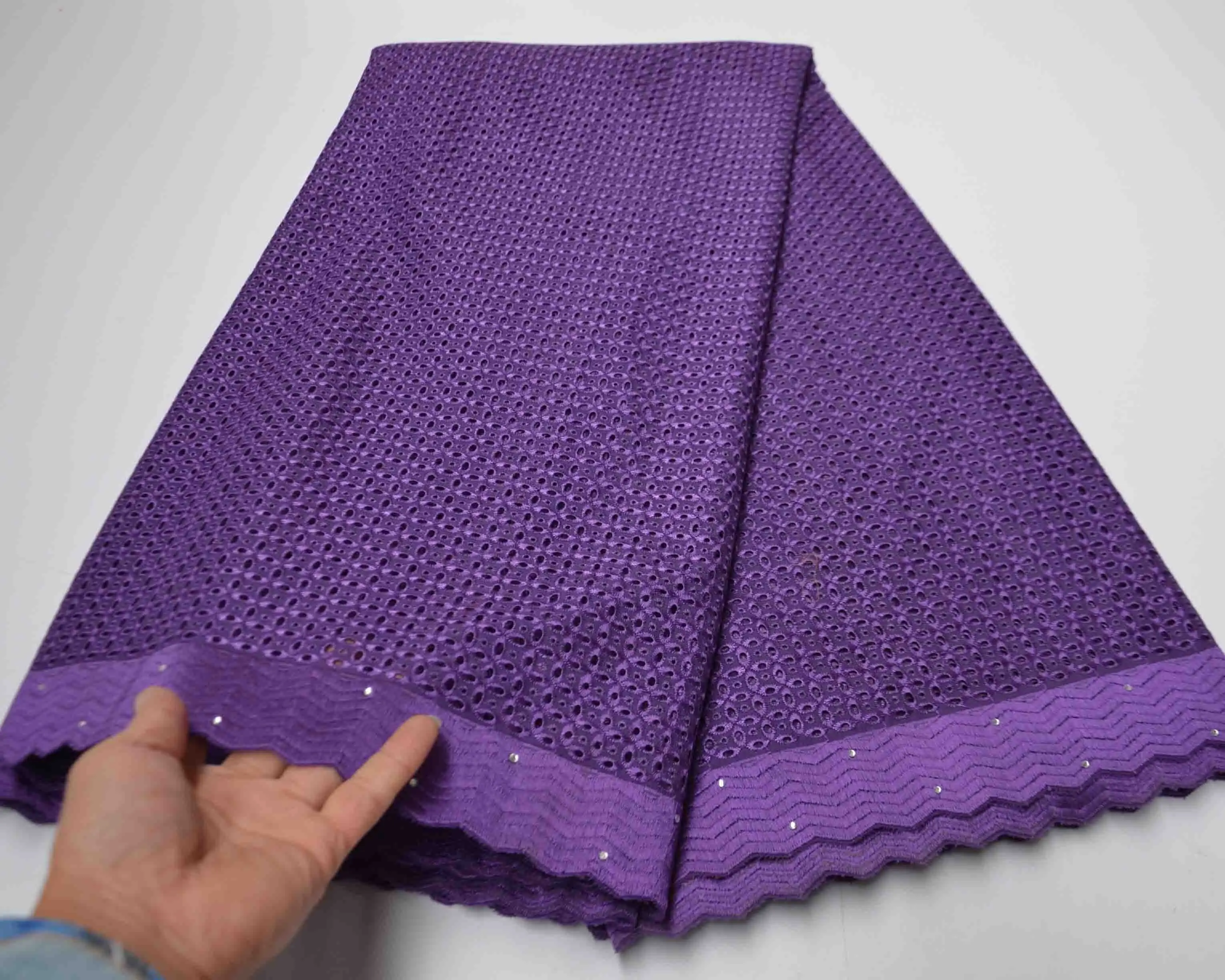 
Stones lace fabric dubai pakistani korean big heavy swiss voile lace 